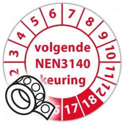 Signpower Keuringssticker Volgende Nen 3140 Keuring Op Rol signpower kopen in de aanbieding Signpower Keuringssticker Volgende Nen 3140 Keuring Op Rol signpower kopen in de aanbieding